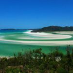 Whitsunday Islands - An Aerial Shot of the Whitsunday Islands in Australia
